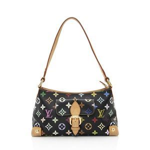 Eliza Multicolor Black Shoulder Bag